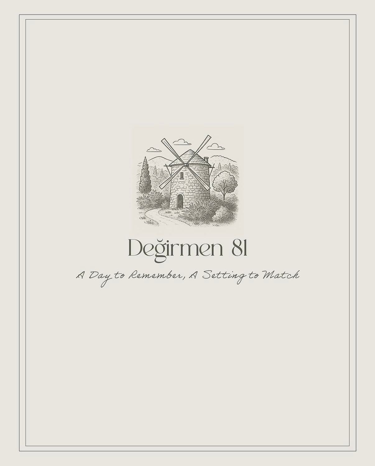 Değirmen 81 — A Day to Remember, A Setting to Match